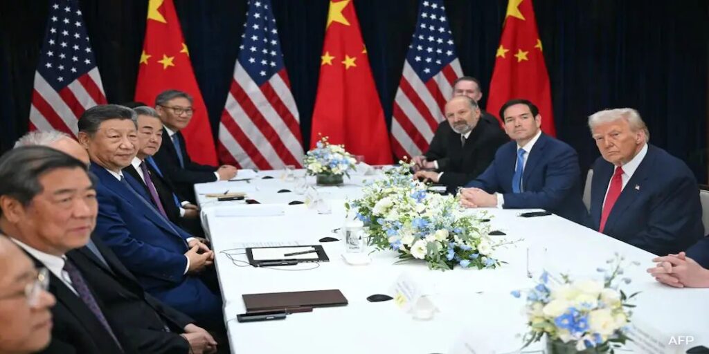 Trump and xi meet